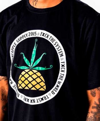 Camisa Pineapple Black Logo