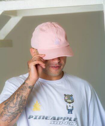 Pineapple Dad Hat Rosa